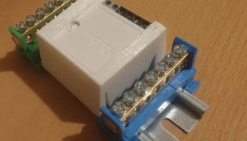 Sonoff ZigBee Smart Switch на DIN-рейке