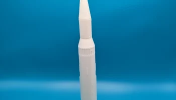 Карточка комплекта НАСА Сатурн V 3