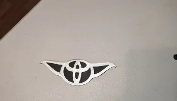 Значок автомобиля Тойода Значок автомобиля Тойода