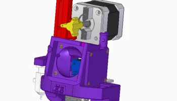 Кожух вентилятора MicroSwiss Direct Drive CR10S Pro V2 - ...