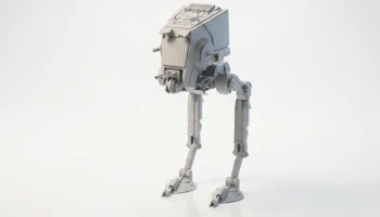Автомобиль AT-ST Walker из "Звездных войн" для 3D-печати... 1