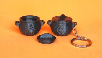 Тайник с волшебным котлом - крошечный горшок с секретами 4