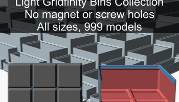 Коллекция Light Gridfinity Bins