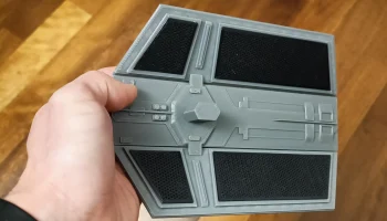 Darth Vader Tie Fighter (однонитевая печать) - лучшее раздел 6