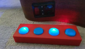 Беспроводная педальный переключатель Midi (Bluetooth/BLE)... Беспроводная педальный переключатель Midi (Bluetooth/BLE)...