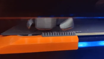 Prusa Core One Nozzle Wiper Remix V1 и продувочный контей... 4