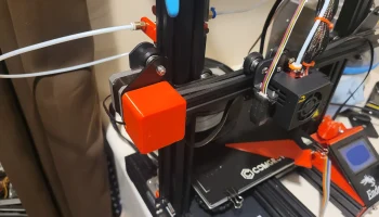 Ender 3 pro X axis PLAIN без дизайна, крышка с QR-кодом.....
