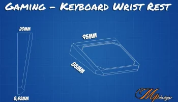 Подставка для запястий для игровой клавиатуры......