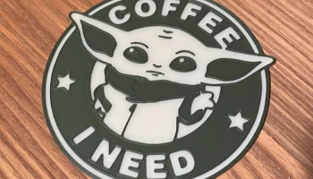 Подставка под кофейную кружку Little Yoda...... 1