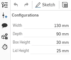 Прочная коробка на Onshape 1