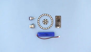 NeoPixel Велосипедный Фонарь 3