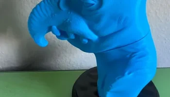 Busto Criatura Elefante Fant&aacute;stica 2