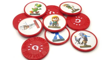 Уникальные монеты Amiibo - более 50 дизайнов, которые пос...