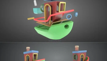 #3DBenchy - веселый тест на пытку 3D-печатью от Creativet... 2