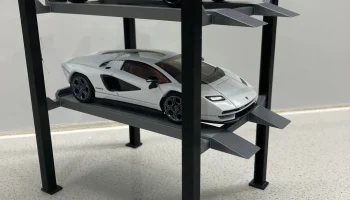 Литой под давлением стенд Hot Wheels с 4 опорами для автомоб 1