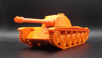 Модель танка AMX CDC в масштабе 1:48 3
