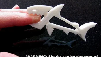 SHARKZ... Забавные многофункциональные зажимы/держатели/п... 2
