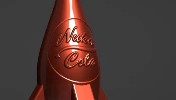 Бутылка Fallout Nuka Cola 1