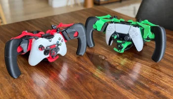 Гоночный руль для контроллера Xbox, полностью напечатанны... 2