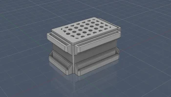 Корпус релейного модуля ESP01/01S 2