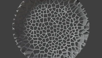 Чаша Voronoi See Through - Вертикальная 3