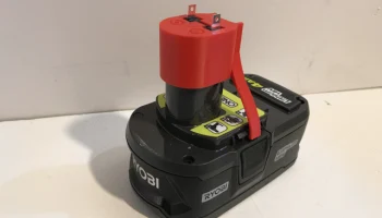Мини-зажим для аккумулятора Ryobi 18 В с замком для проек.. 1