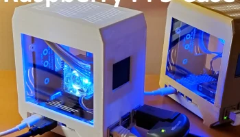 Компьютерный корпус Mini Tower для Raspberry Pi 5......