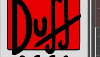Знак пива Simpson's Duff, 3 цвета 4