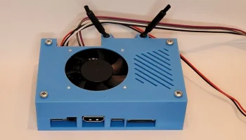 Корпус вентилятора Orange pi 5 - 5b 50 мм 3