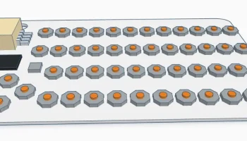 Модель M5stack CardKB