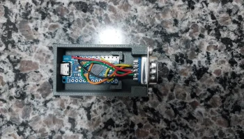 Корпус Arduino Pro Micro с разъемом DB9