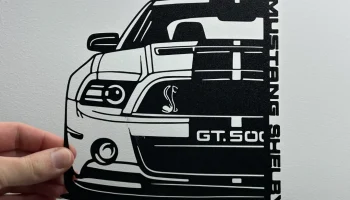 Ford Mustang GT500 - отделка салона 0