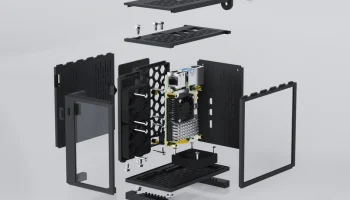 Корпус для ПК Raspberry Pi 5, акриловые панели, поддержка... 5
