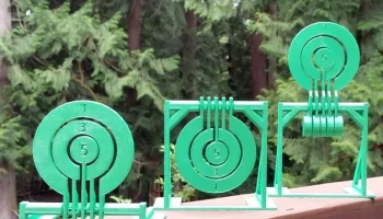 Целевые спиннеры Nerf, распечатанные на месте............