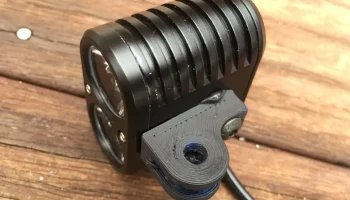 Крепление GoPro для велосипедного фонаря Gemini DUO....