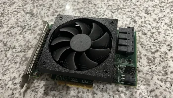 Кожух вентилятора LSI 9300-16i Noctua NF-A9x14......