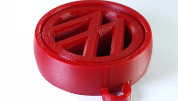 Брелок с логотипом Volkswagen - 3D-дизайн гироскопа... 8