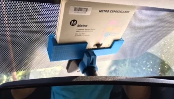 Держатель транспондера Fastrak для зеркала заднего вида T... Держатель транспондера Fastrak для зеркала заднего вида T...