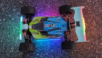 Wltoys 144001 Обновление светодиодной ленты и спойлер с Wled 1