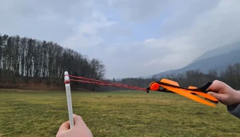 Самолет Eagle с резиновой лентой
