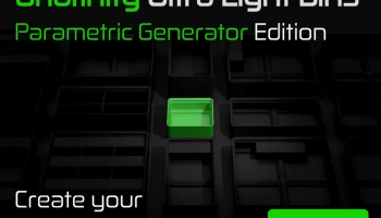 Сверхлегкий генератор бункеров Gridfinity...