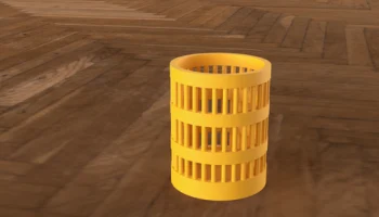 Изящный и современный дизайн держателя для ручек, напечат...