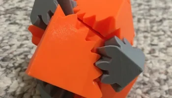 Кубические шестерни с передаточным числом 1/2 с отдельными д