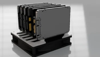 120-мм вентилятор на 6 SSD 2,5 мм. 120-мм вентилятор на 6 SSD 2,5 мм.