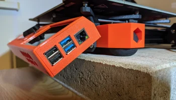 ЖК-дисплей Hyperpixel 4 дюйма MK3S+ RPI 4B с крышкой 5