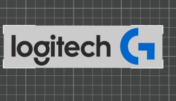 Логотип Logitech для офиса или мастерской......