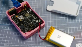 Seeed Wio Tracker L1 Корпус с электронными чернилами 3