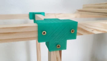 Углы полки, напечатанные на 3D-принтере........ 2