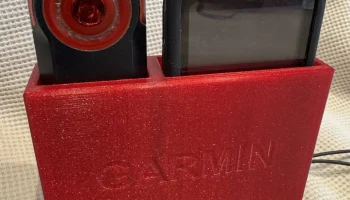 подставка для велосипедного компьютера и фонарь Garmin...