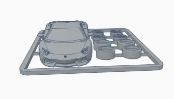 Карта комплекта Lamborghini 3